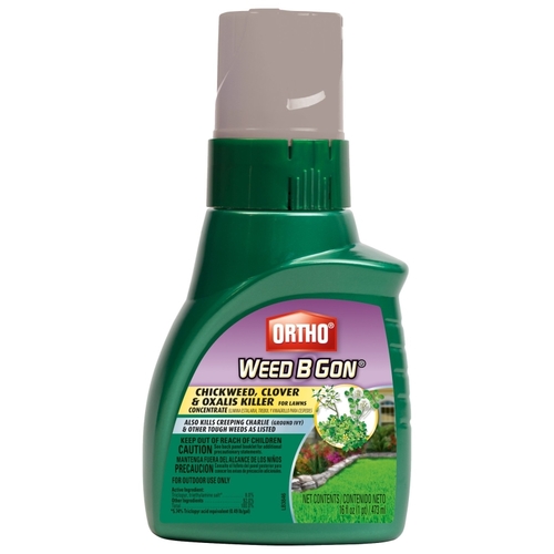 Ortho 0396410 WEED B GON Clover and Oxalis Killer, Liquid, Spray Application, 16 oz Bottle