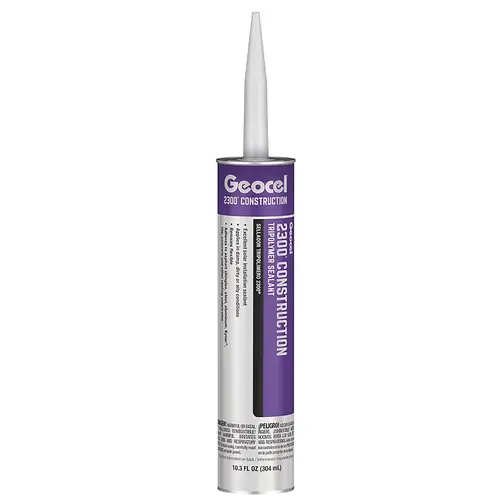 GEOCEL GC66103-XCP24 2300 Series Sealant, Black, 4 days Curing, 40 to 140 deg F, 10.3 fl-oz Cartridge - pack of 24