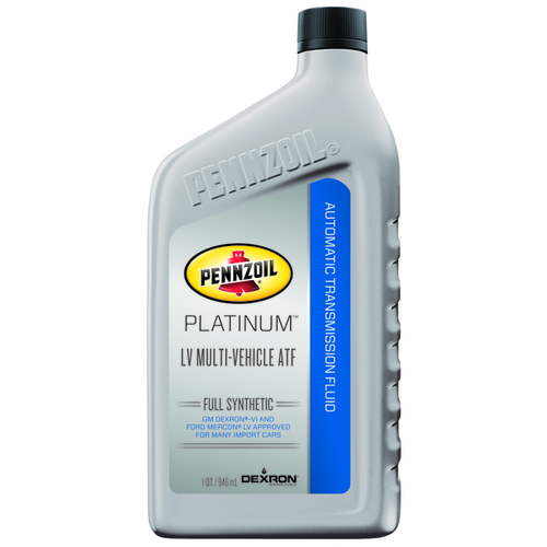 PENNZOIL 550041916 Transmission Fluid, 1 qt Bottle Red