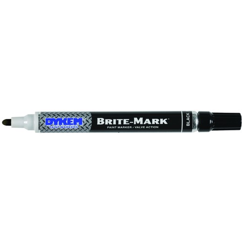 Dykem 84002 Permanent Paint Marker, Black