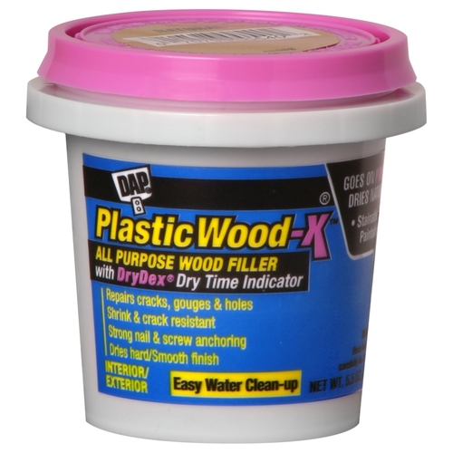 DAP 00540 70798 Wood Filler, Paste, Musty, Natural, 5.5 oz