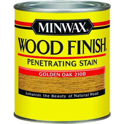 Minwax 70001444 Wood Finish Wood Stain, Golden Oak, Liquid, 1 qt, Can