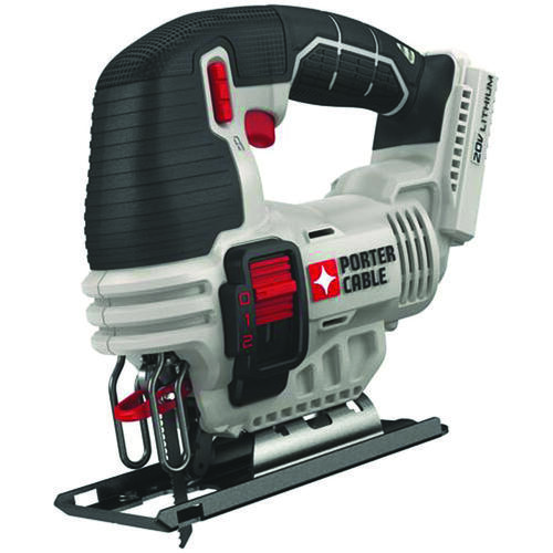 Jig Saw, Tool Only, 20 V, 4 Ah, 3/4 in L Stroke, 0 to 2500 spm