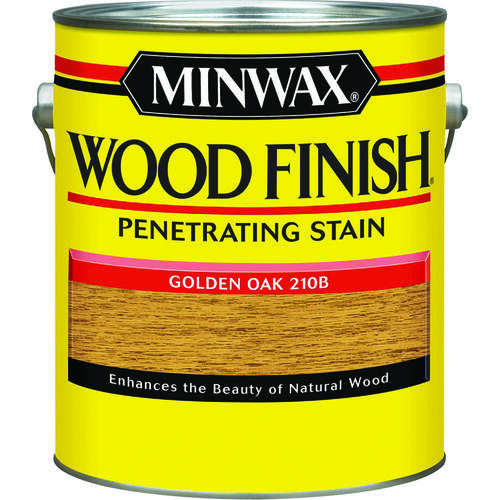 Wood Finish Wood Stain, Golden Oak, Liquid, 1 gal, Can