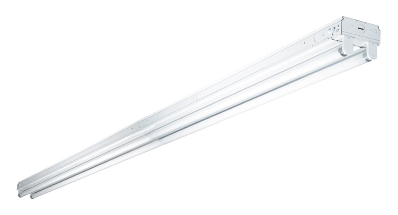 Metalux SSF296HO4WP SSF Series SSF296HO Wide Strip Light, 110 W, 2-Lamp, T12 Lamp Phosphate