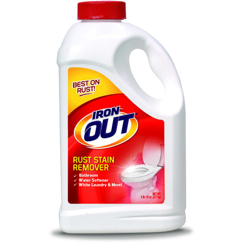 Iron Out IO65N Rust and Stain Remover, 4.75 lb, Powder, Mint, White