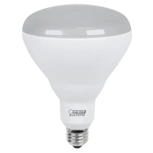 LED Bulb, Flood/Spotlight, BR40 Lamp, 65 W Equivalent, E26 Lamp Base, Dimmable Frosted