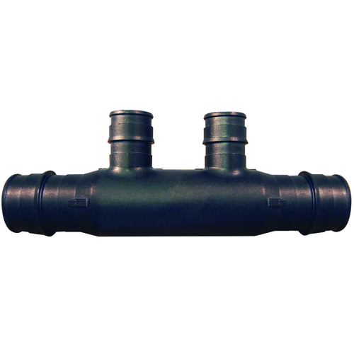 Apollo Valves EPXM2PTO ExpansionPEX Series Open End Manifold, 4.42 in OAL, 2-Inlet, 3/4 in Inlet, 2-Outlet, Brass
