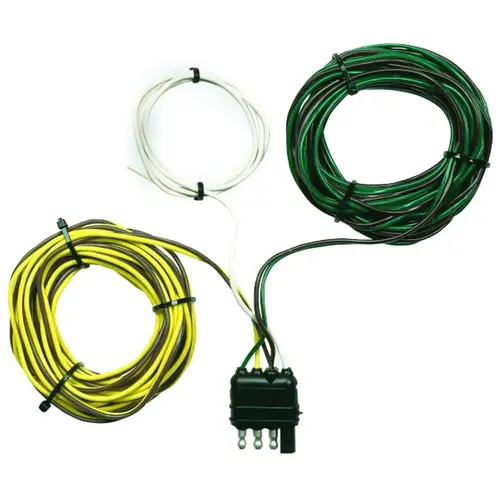 Trailer Y Wiring Harness 4 Flat 20 ft. Multicolored