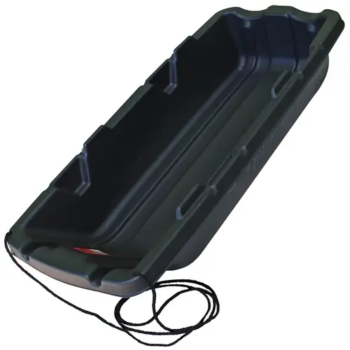 Flexible Flyer #946 Utility Sled, S, HDPE, Black