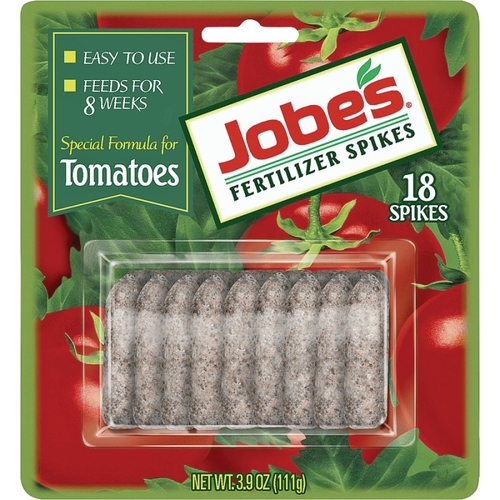 Jobes 06000CN Fertilizer Blister Pack, Spike, 6-18-6 N-P-K Ratio - pack of 18