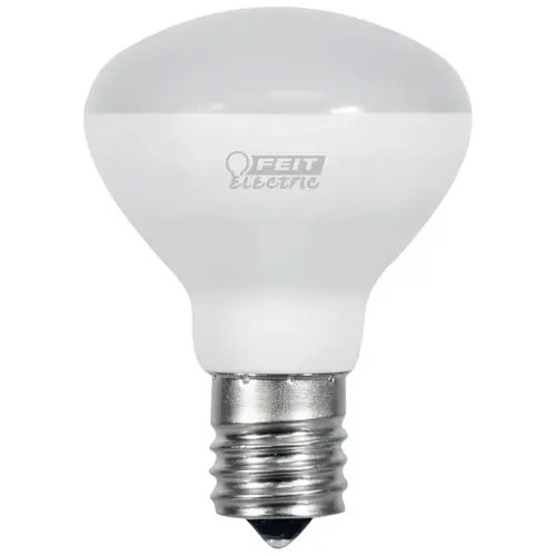 LED Bulb, Flood/Spotlight, R14 Lamp, 40 W Equivalent, E26 Lamp Base, Dimmable Frosted