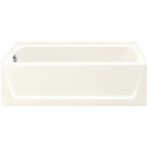 STERLING 71171110-0 Ensemble Bathtub, 44 gal Capacity, 60 in L, 30 in W, 18 in H, Alcove Installation, Vikrell, White