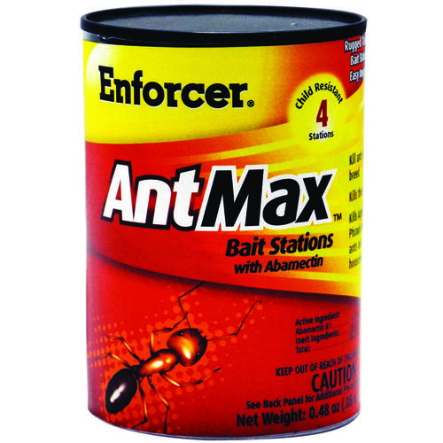 AntMax Bait Station, Solid, Peanut Butter, 0.48 oz Can - pack of 4