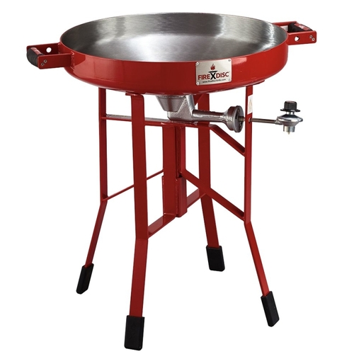 FIREDISC TCGFDM22HRR Cooker, Propane, Carbon Steel Red