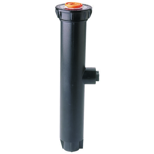 Spray Head Sprinkler, 1/2 in Connection, FNPT, 8 to 15 ft, Plastic Black