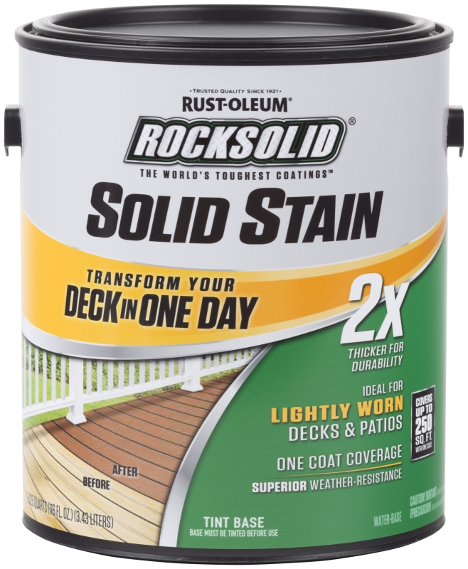 Rust-Oleum 305799 Deck Resurfacer, Black, 1 gal