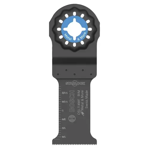 1 1/4" Starlock Oscillating Multi-tool Bi-metal Plunge Cut Blade Black