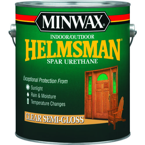 Helmsman Spar Urethane Paint, Semi-Gloss, Liquid, 1 gal, Pail - pack of 2