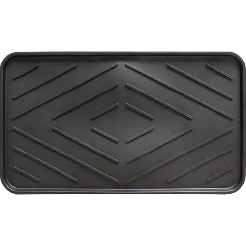 Multy Home 1000010 MT Boot Tray, Polypropylene, Black, 14 in L, 25 in W