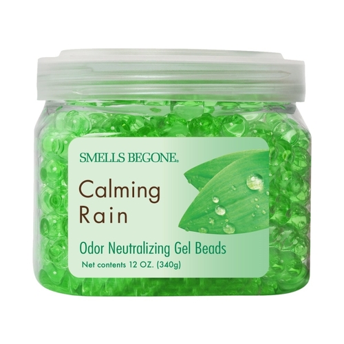 Odor Neutralizing Gel, 12 oz Jar, Calming Rain, 450 sq-ft Coverage Area - pack of 6