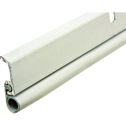 Door Set, 3/4 in W, 17 ft L, Aluminum/Vinyl, White, Screw Mounting Door Set, 3/4 in W, 17 ft L, Aluminum/Vinyl, White, Screw Mounting
