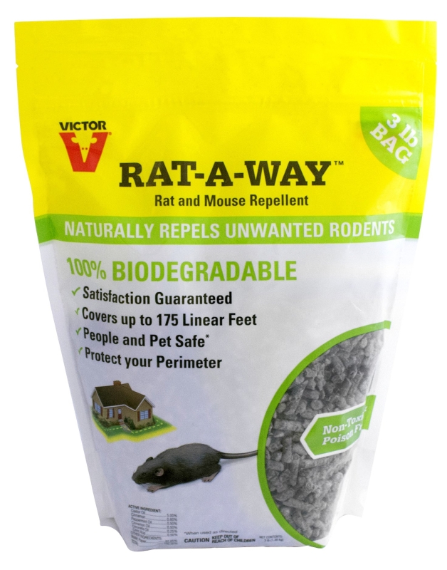 VICTOR M807 Rat-A-Way 3 Lb. Granular Natural Rat & Mouse Repellent