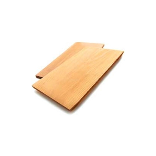 Cedar Grilling Planks, 5-1/4 in W, 0.3125 in D, Natural Cedar, Red - pack of 2