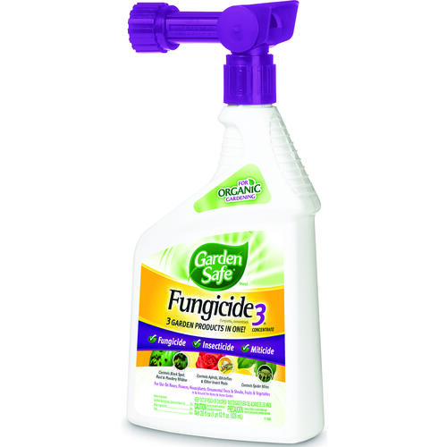 Garden Safe HG93197 Fungicide3 HG83197 Fungicide, Liquid, Citrus