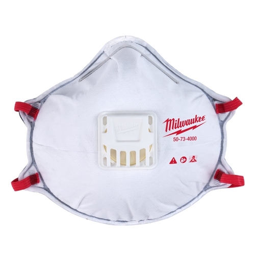 Milwaukee 48-73-4001 Valved Respirator White