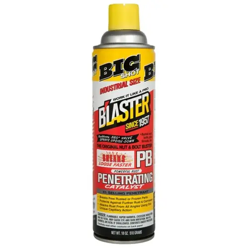 Blaster 26-PB Penetrating Catalyst, 18 oz Can, Liquid Clear/Orange