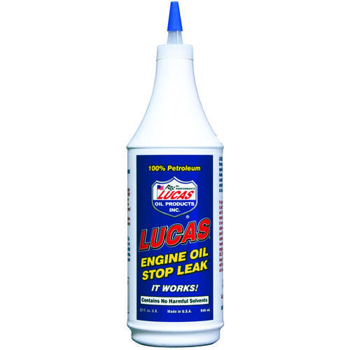 Lucas Oil Products 10278 Engine Oil Stop Leak, 1 qt Bottle