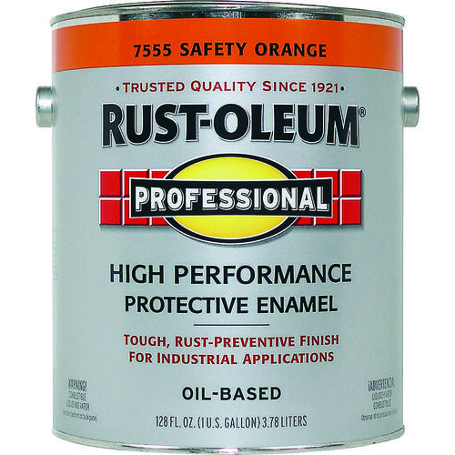 PROFESSIONAL Enamel, Gloss, Safety Orange, 1 gal Can