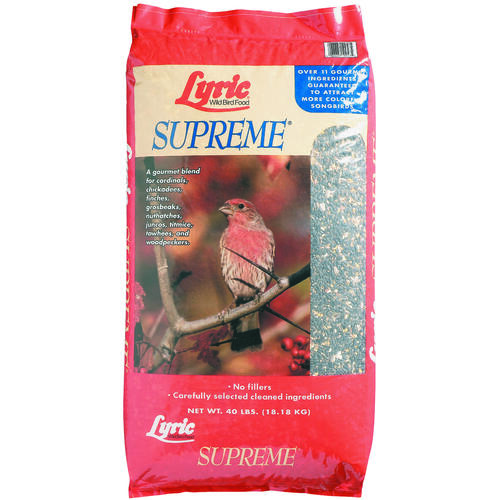 Lyric 2647293 Supreme Mix Bird Feed, 40 lb Bag