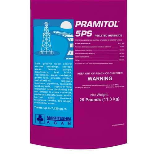 Martin's 82100040 Pramitol Pelleted Herbicide, Solid, White, 25 lb