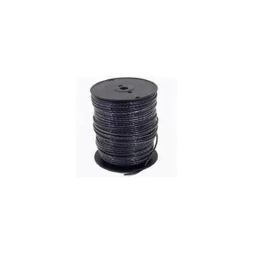 WIRE BLDG 10STR THHN 500FT BLK Black