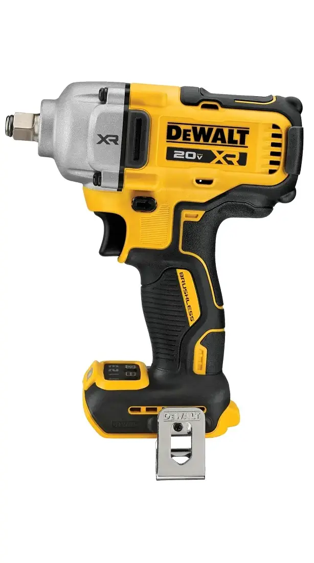 DEWALT DCF891B XR Series Impact Wrench, Tool Only, 20 V, 1/2 in