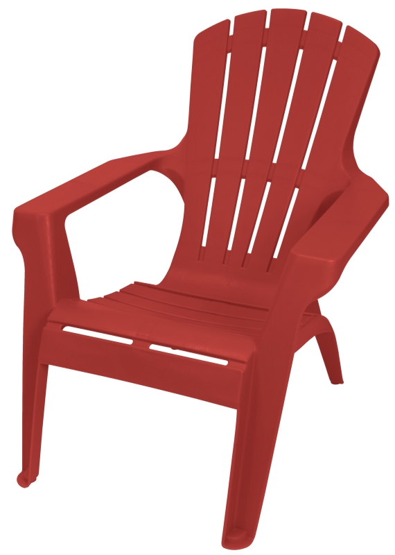 Gracious Living 11482-26ADI Adirondack II Adirondack Chair, 29-3/4 in W, 35-1/4 in D, 33-1/2 in H, Resin Seat