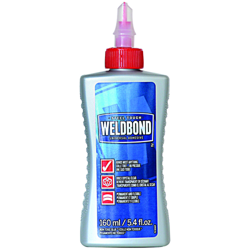 Weldbond 8-50160 Universal Adhesive, Clear/White, 160 mL