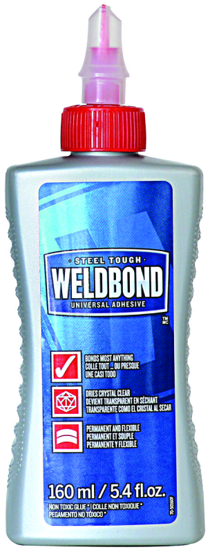 Weldbond 8-50160 All Purpose Adhesive High Strength Polyvinyl acetate homopolymer White 5.4 oz White