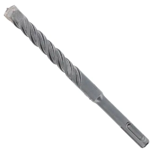 Hammer Drill Bit, 1/2 in Dia, 6 in OAL, Percussion, 4-Flute, SDS Plus Shank