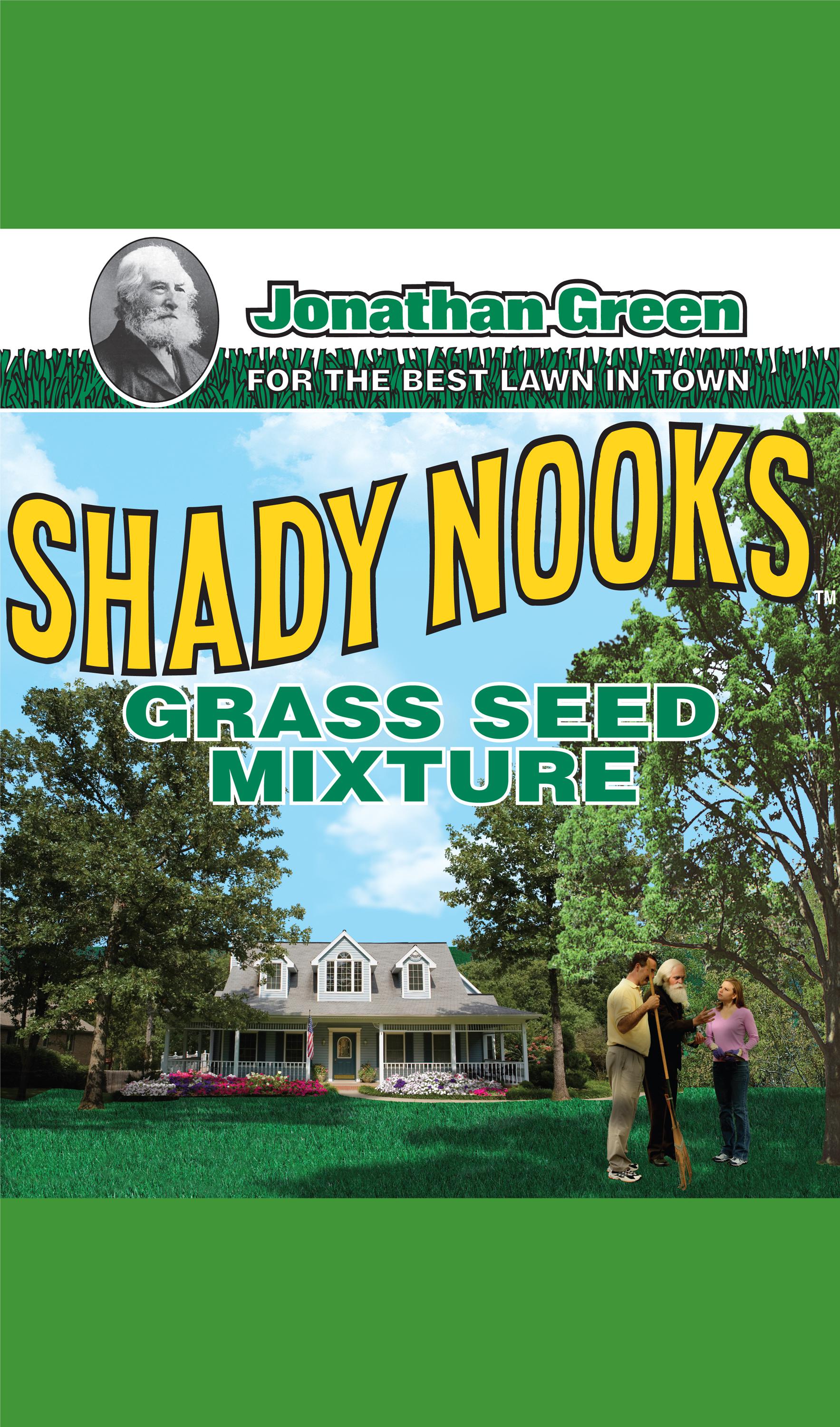 Jonathan Green 11957 Black Beauty Shady Nooks Grass Seed, 3 lb Bag