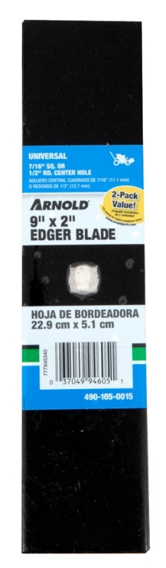 Arnold 490-105-0015 Edger Blade, For: Ace 70227 McLane Edger Pair