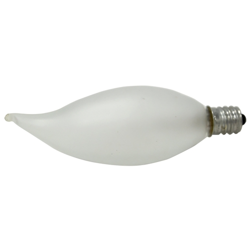 Incandescent Lamp, 25 W, B10 Lamp, Candelabra Lamp Base, 145 Lumens, 2850 K Color Temp - pack of 2