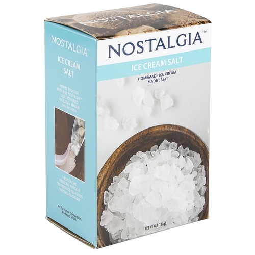 Nostalgia ROCKSALT4LB Ice Cream Salt, 4 lb Box