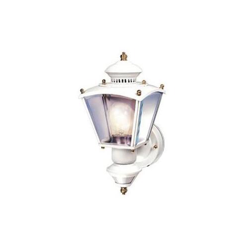 Heath Zenith HZ-4150-PB Decorative Light, 120 VAC, 100 W, Incandescent Lamp, Metal Fixture, Brass Fixture Gold