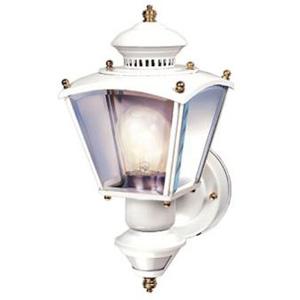 Heath Zenith HZ-4150-PB Decorative Light, 120 VAC, 100 W, Incandescent Lamp, Metal Fixture, Brass Fixture Gold