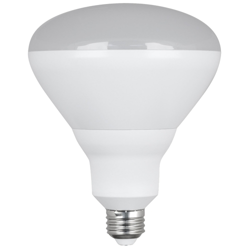 LED Bulb, Flood/Spotlight, BR40 Lamp, 120 W Equivalent, E26 Lamp Base, Dimmable Frosted