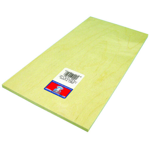 Craft Plywood, 12 in L, 6 in W - pack of 3