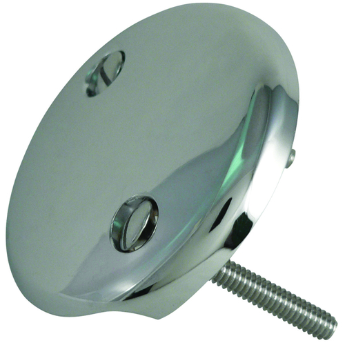 Plumb Pak PP826-11 Overflow Tub Face Plate, Chrome, For: Bath Drains